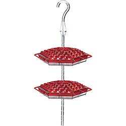 Love My Birds 2-tier Hummingbird Feeder