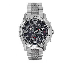 Gucci Men's Timeless Stainless Steel Chronograph Watch