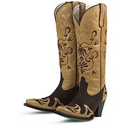Lane Boots Women's 'Mocha Strut' Cowboy Boots
