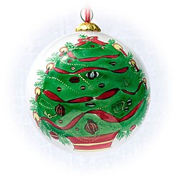 Christmas Tree Glass Christmas Ornaments (Case of 60)