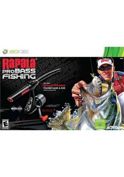 Xbox 360 - Rapala Pro Bass Fishing with Rod Peripheral