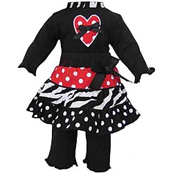 AnnLoren 2-piece Animal Print American Girl Doll Outfit