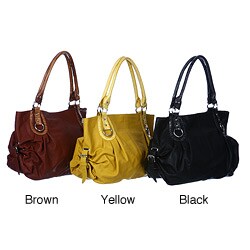 Emperia Wide-entry Partial Zip-top Shopper Bag