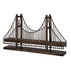 Iron Argento Bridge Votive Candle Holder (China)
