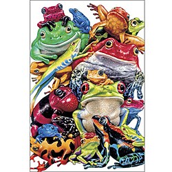 Frog Business 500-piece Jigsaw Puzzle