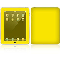 'Simply Yellow' Apple iPad Decal Skin