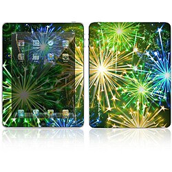 'Happy New Year Fireworks' Apple iPad Decal Skin