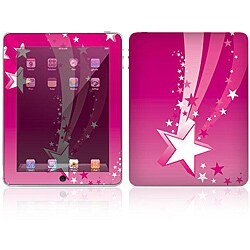 'Pink Stars' Apple iPad Decal Skin