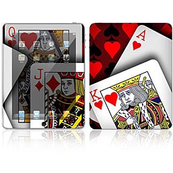 'Royal Flush' Apple iPad Decal Skin