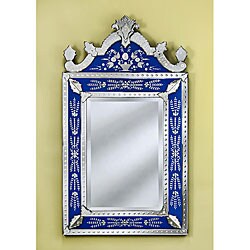 Mirrors by Venetian 'Natasha' Large Blue Wall Mirror