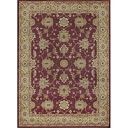 Emotions Red/ Gold Oriental Rug (2'6 x 7'9)