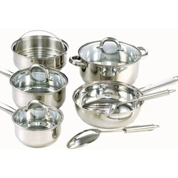 Stainless Steel 10-piece Cookware Set