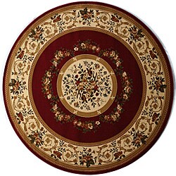Duchess Red Oriental Rug (5'3 Round)