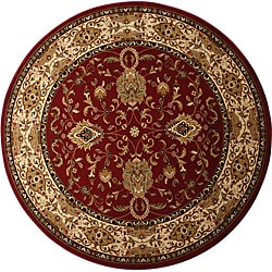 Persian Red Oriental Rug (7'10 Round)