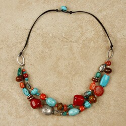Fiesta Multi-gemstone Necklace (China)