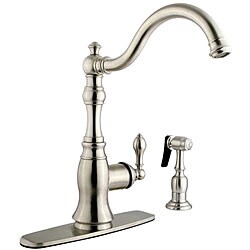 American Classic Satin Nickel Single-handle Kitchen Faucet
