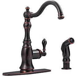 American Classic Naples Bronze Single-handle Kitchen Faucet