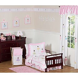 Ballet Dancer Ballerina 5-piece Toddler Girls's Bedding Set