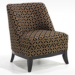 Retro Java Brown Club Chair