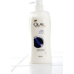 Olay Body Protect Bath Foam 24-oz Lily/ Natural Rose Oil (Pack of 4)