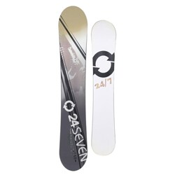 24 Seven Men's White 'Aerial' 152-cm Snowboard