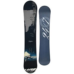 24 Seven Men's Black 'Highway' 156-cm Snowboard