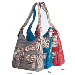 Sophia Visconti Large Leather Shoulder Bag