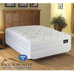 Spring Air Meadow Pillow Top Value Back Supporter King-size Mattress Set