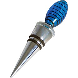 Worthy Hand-Blown Dichroic Glass Wine Stoppers (case of 100) by Worthy