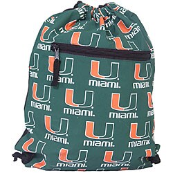 University of Miami Hurricanes Cinch Backpack