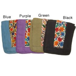 Jute Colorful Floral Shoulder Bag (Nepal)