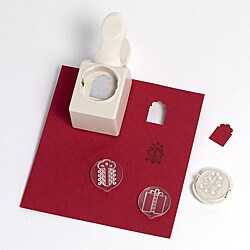 Martha Stewart Gift Box Stamp And Punch Set