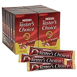 Nescafe Taster's Choice Original Blend Coffee Sticks (Case of 84)