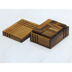 Wood Travel-size Box Challenge Puzzle Game (Thailand)