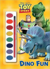 Toy Story: Dino Fun Paint Box Book (Paperback)