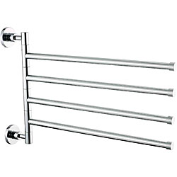 Allied Brass 4-arm Swinging Wall-mounted Towel Holder