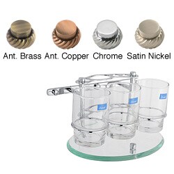 Allied Brass Wall Mounted Toothbrush Tumbler Holder
