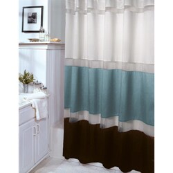 Beverly Glen Marin Aquamarine Shower Curtain