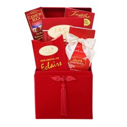 Be My Valentine Chocolate Gift Basket