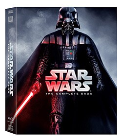 Star Wars - The Complete Saga (Episodes I-VI) (Blu-ray)