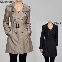 Anne Klein Women's Double-breasted Trench Coat