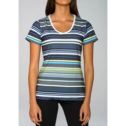 Pure Lime Women's Striped Top