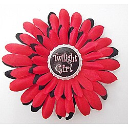 Lil Sweety's Bowtique Bottle Cap 'Twilight Girl' Flower Clip Headband