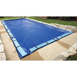 Swim Time Rectangle Winter Pool Cover (16' x 36')