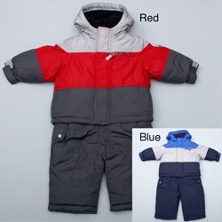 Carter's Infant Boy's Color Block Snowsuit