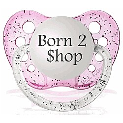 Personalized Pacifiers Pink Born 2 Shop Pacifier