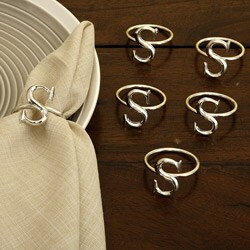 Monogram Napkin Rings (Pack of 12 )