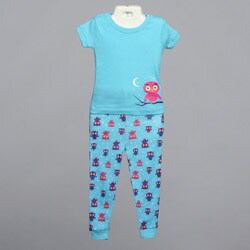 PJ & Me Toddler Girl's Owl 2-piece Sleepwear Set