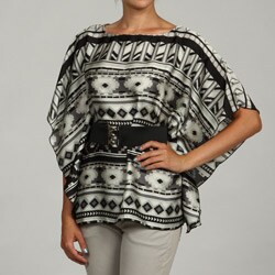 Millenium Women's Bleted Poncho