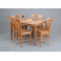 Contempory Light Oak Butterfly Leaf Table